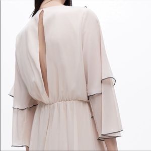 ZARA RUFFLED SHORT JUMPSUIT